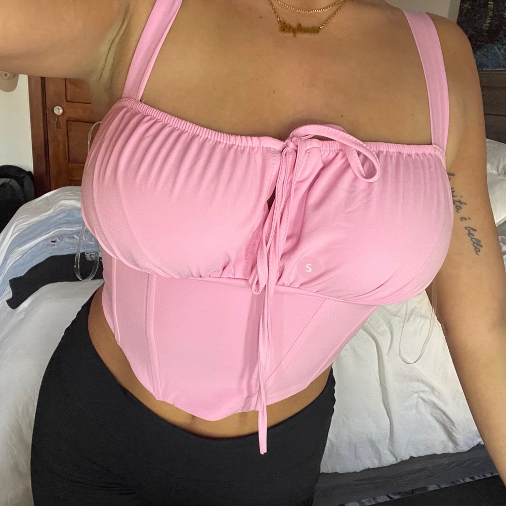 Brand new pink corset 💓